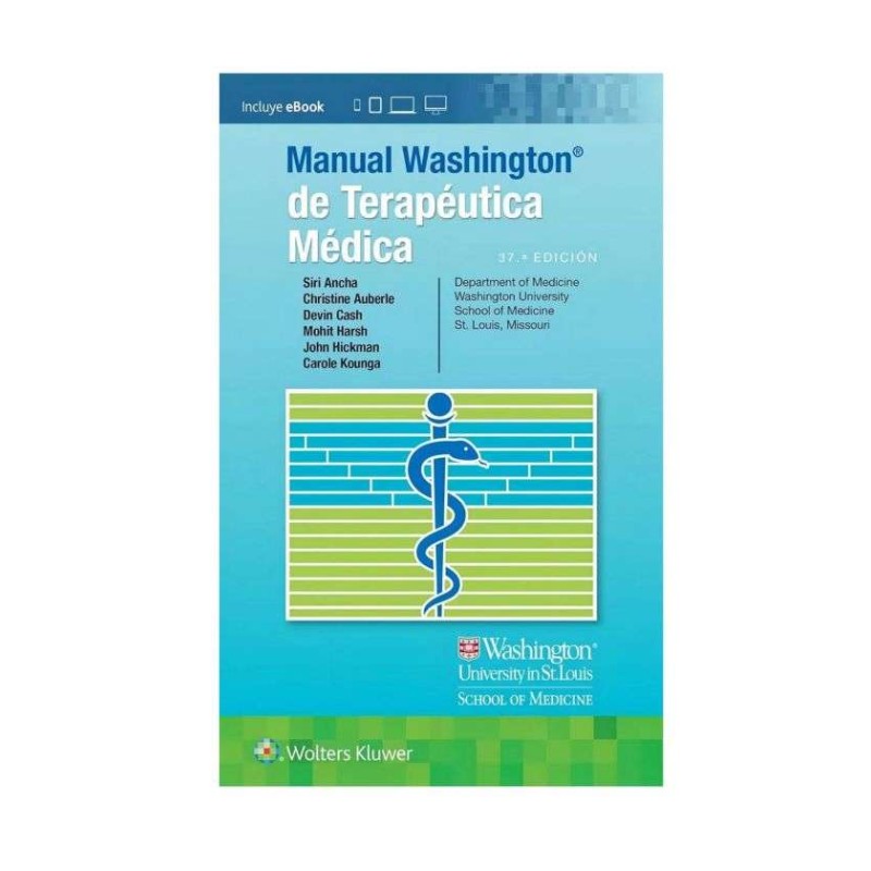 Manual Washington de Terapéutica Médica 37 Ed